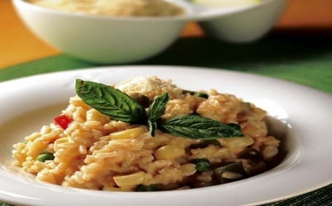 Risotto vegetariano